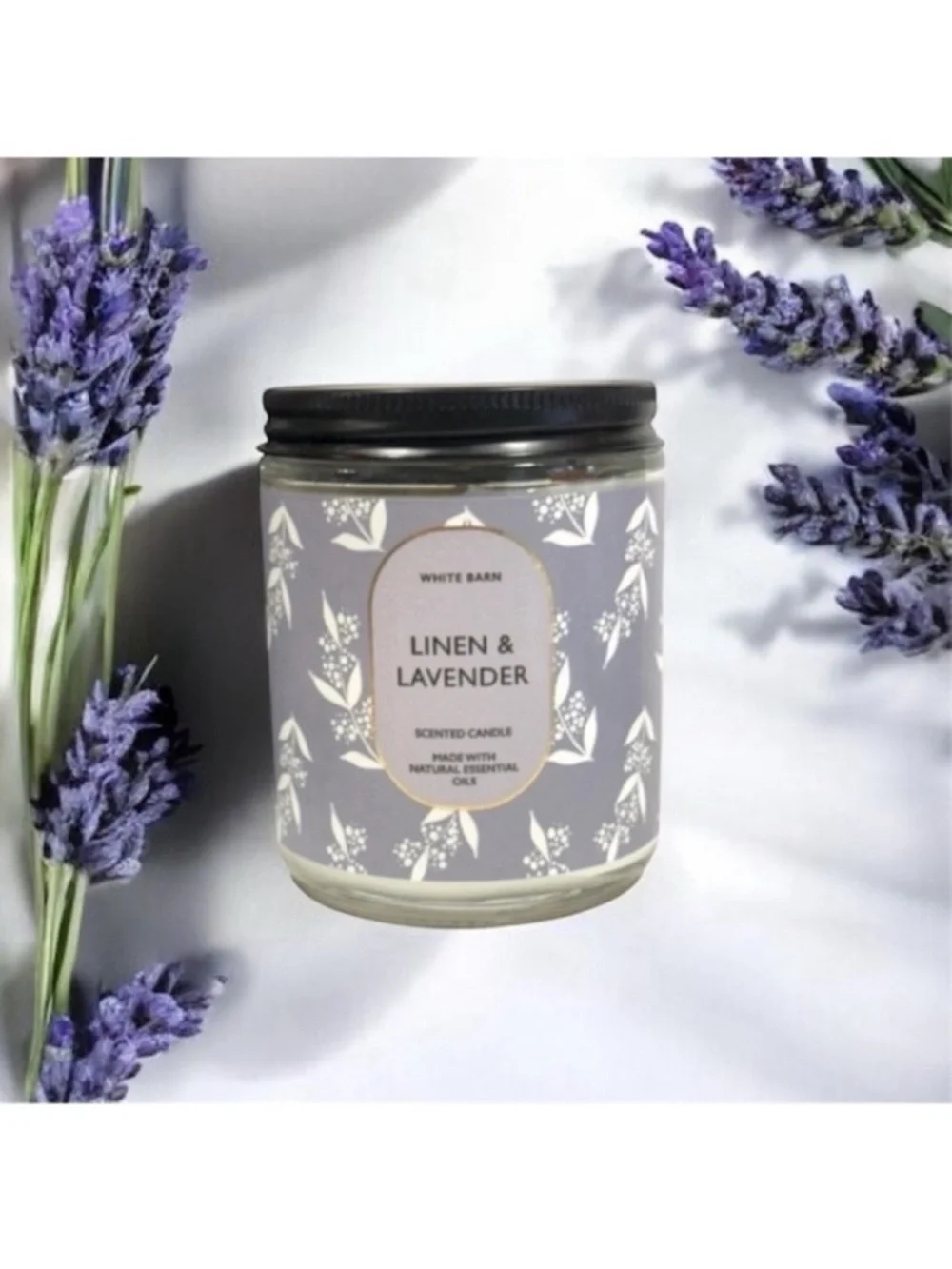 Linen and Lavender Candle
